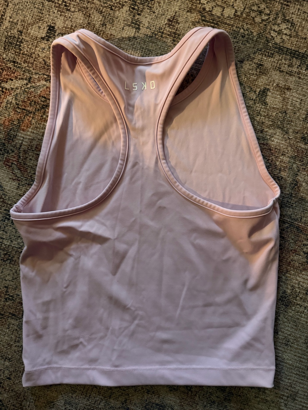 LSKD Racerback Crop Tank Top - Picture 2 of 2